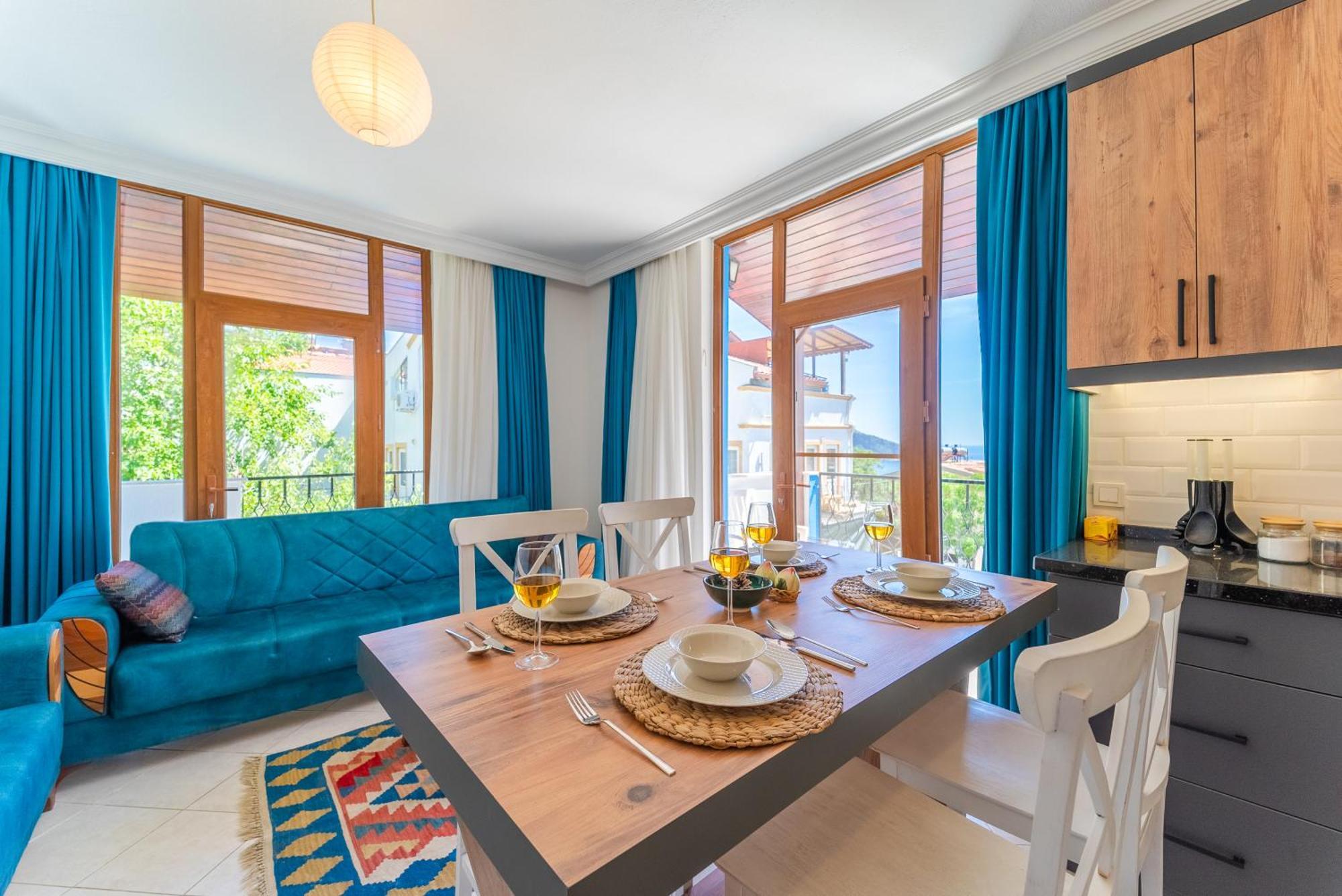 Pazar Apartments Kalkan Exterior photo
